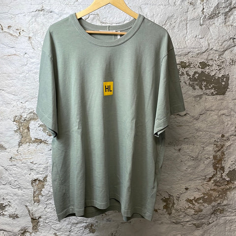 Helmut Lang HL T-shirt Green Sz XL
