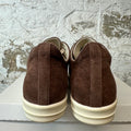 RIck Owens Brown Suede Milk Sneaker Sz 10 (43)