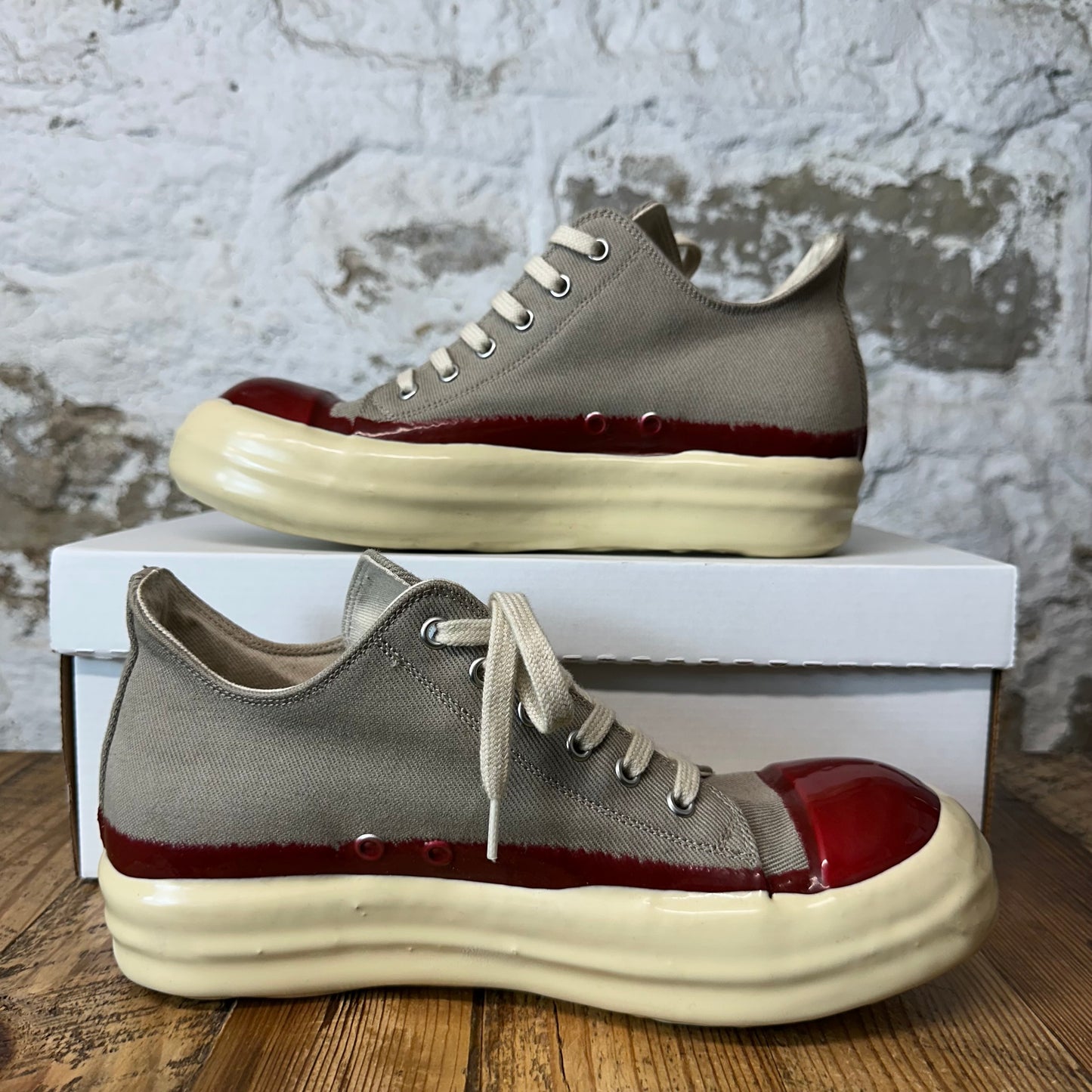 Rick Owens Concordians Dirty Pearl Sneaker Sz 7 (40)