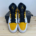 Air Jordan 1 Mid University Gold Sz 13