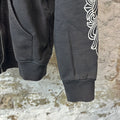 Chrome Hearts Horseshoe Thermal Zip Up Hoodie Black Sz L (M)