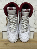 Air Jordan 1 85 Metallic Burgundy Sz 14