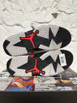 Air Jordan 6 Reflective Silver Sz 9 DS