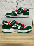 Nike Dunk Low Off White Pine Green Sz 9