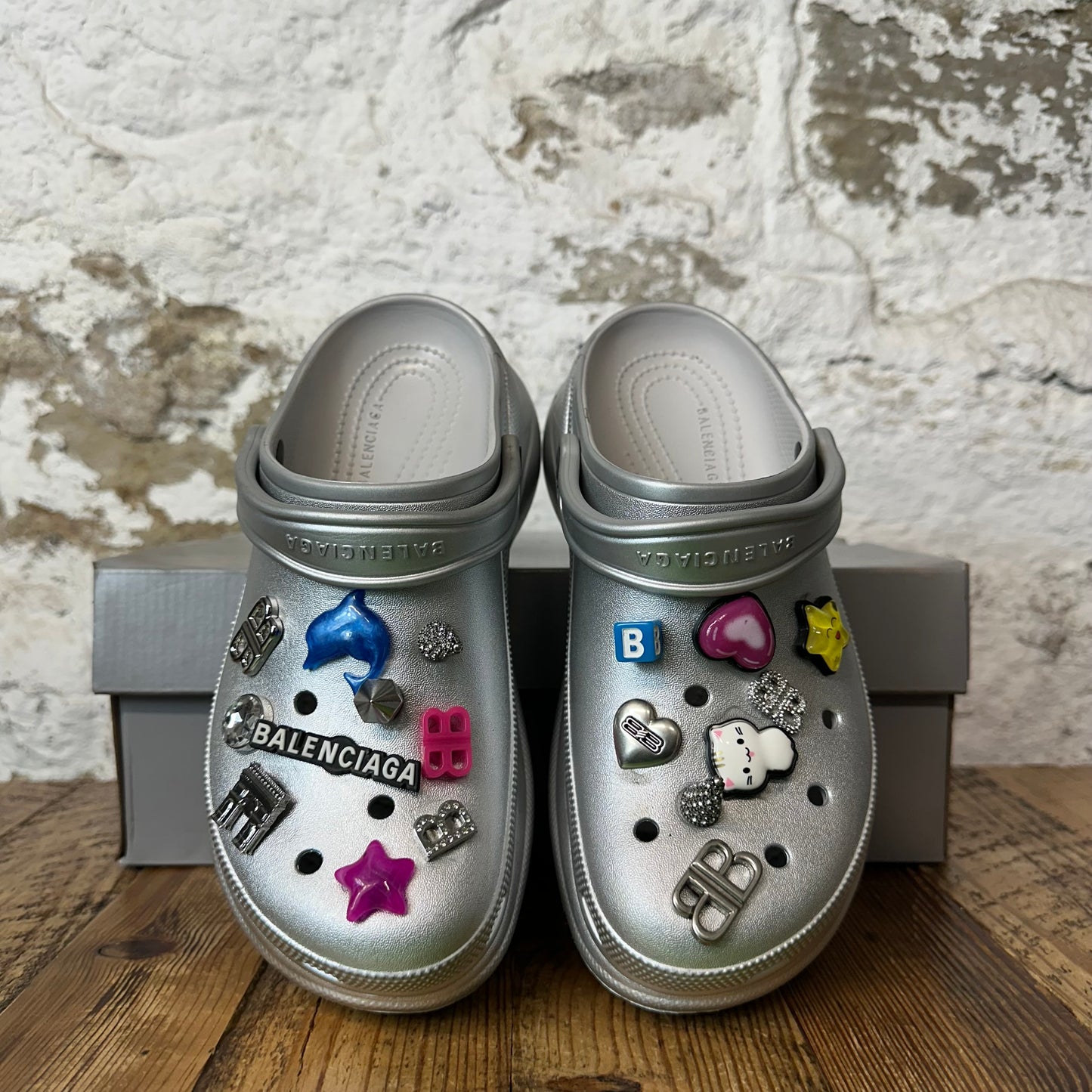 Balenciaga Mule Strap Croc Jibbit Sneaker Sz 6 (38)