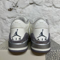 Air Jordan 3 Sail Cement Grey Sz 9 (10.5W)