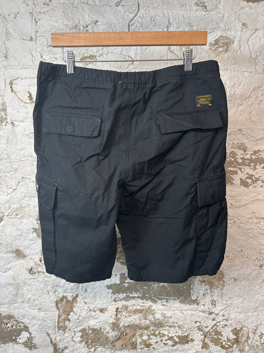 Bape Black Cargo Shorts Sz XL