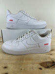 Nike Air Force 1 Low Supreme White Sz 12