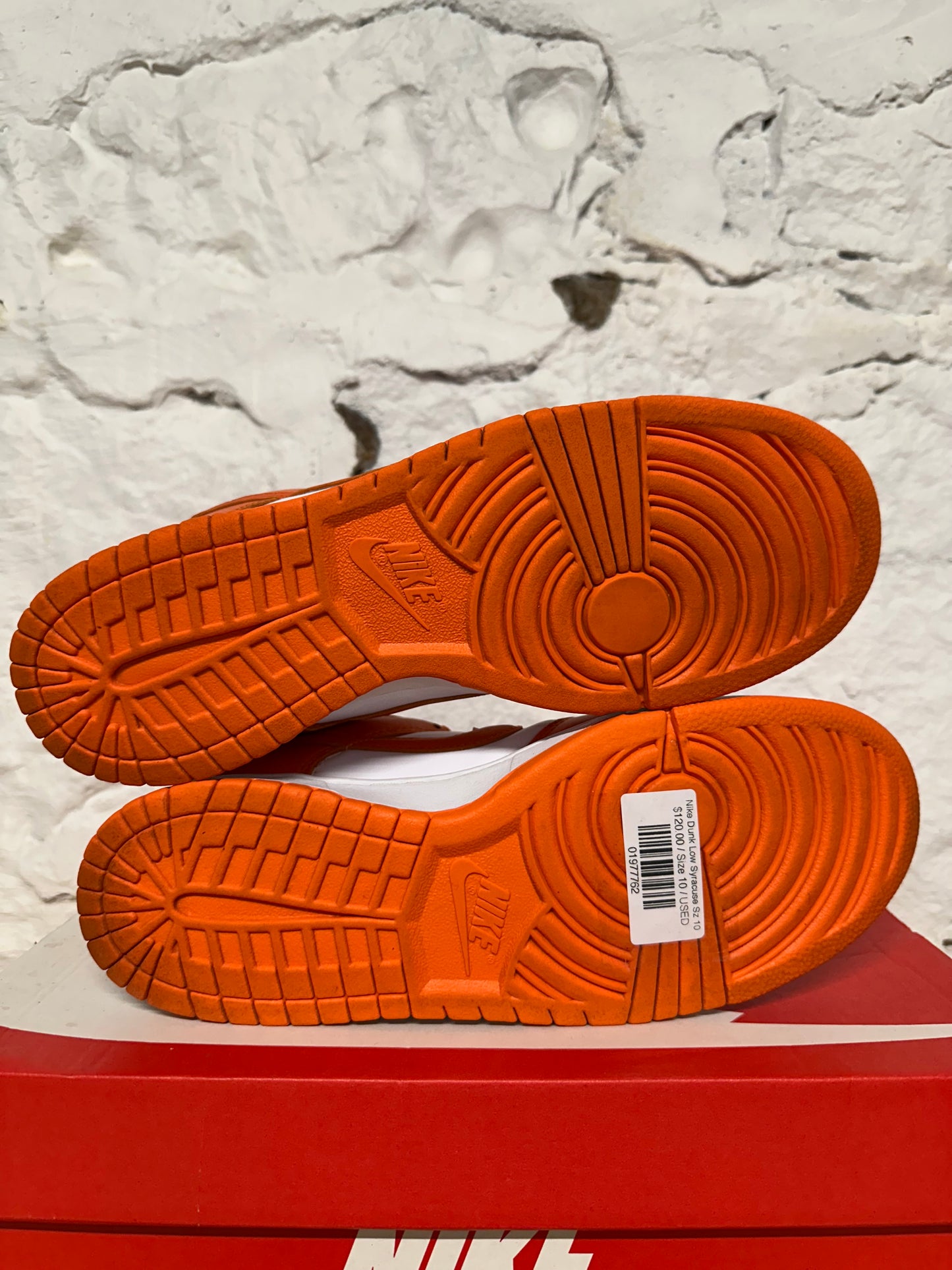 Nike Dunk Low Syracuse Sz 10