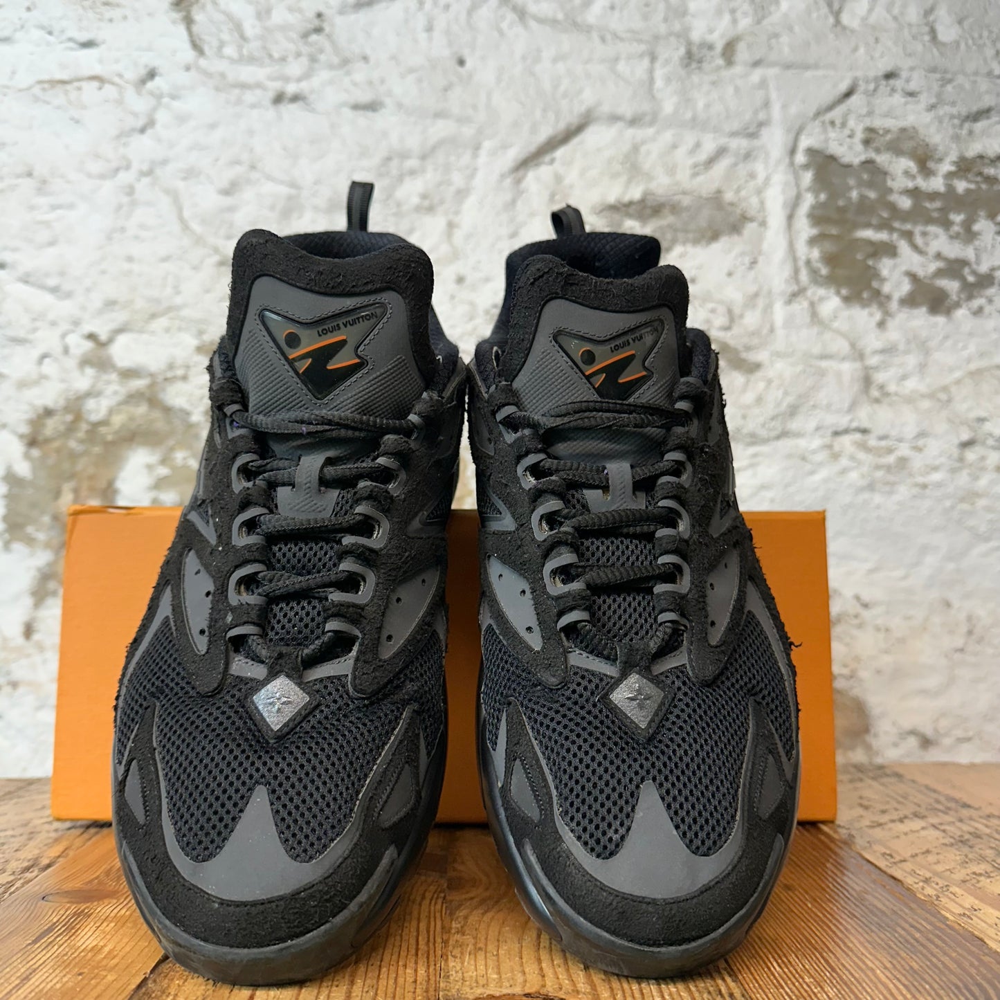Louis Vuitton Triple Black Tactical Sneaker Sz 11 (9.5LV)