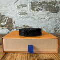 Louis Vuitton Graphite Slim Bracelet Sz 19 W/ Box