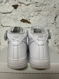 Nike Air Force 1 Mid Triple White Sz 8.5