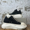 Rick Owens Abstract Black Milk Sneaker Sz 8.5 (41.5)