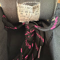 Balenciaga 10XL Black Grey Pink Sneaker Sz 8 (41)