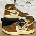 Air Jordan 1 High Gore-Tex Legend Coffee Sz 8 DS