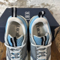 Dior B22 Grey White Blue Sneaker Sz 6 (38)