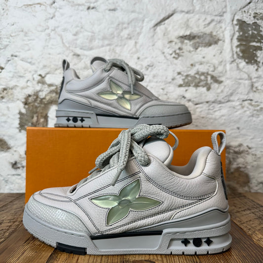 Louis Vuitton Grey Skate Sneaker Sz 7.5 (6LV)