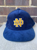 Notre Dame Fighting Irish Corduroy SnapBack Hat