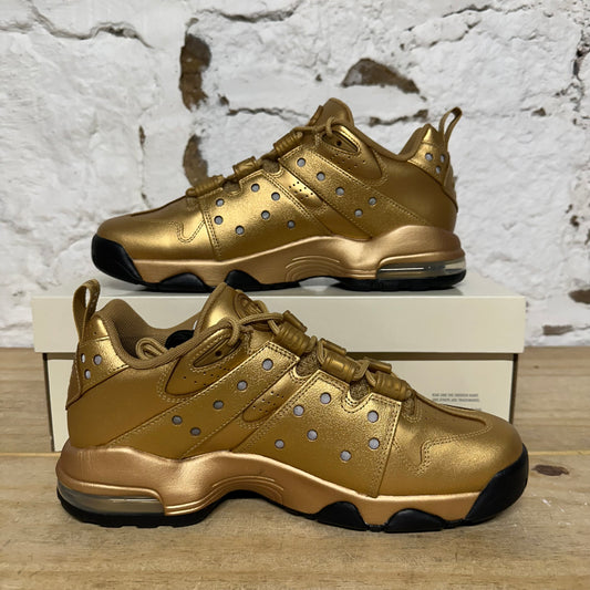 Nike Supreme SB Air Max 2 CB 94 Low Metallic Gold Sz 9.5 DS