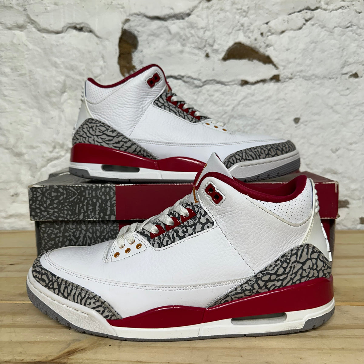 Air Jordan 3 Cardinal Sz 12