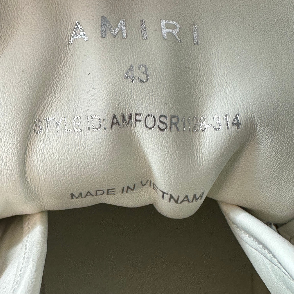 Amiri High MA Green Court Sneaker Sz 10 (43)