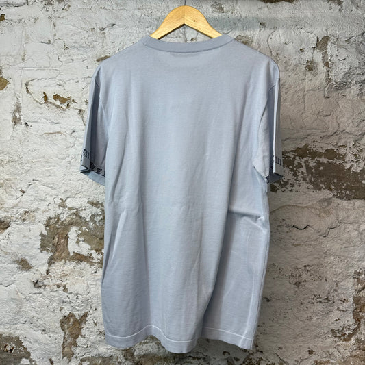 Louis Vuitton Marque T-shirt Baby Blue Sz M
