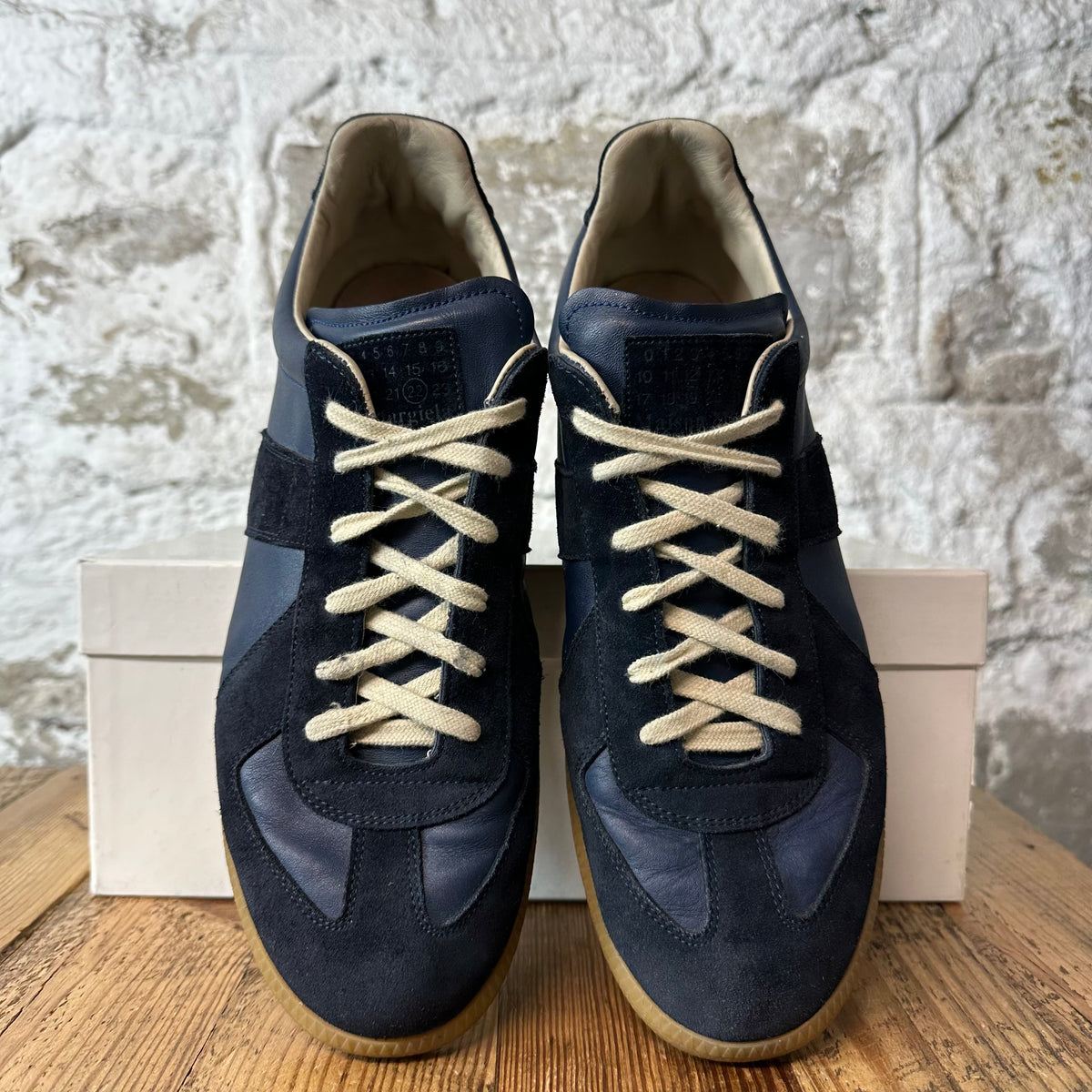 Maison Margiela Replica Navy Sneaker Sz 12 (45)