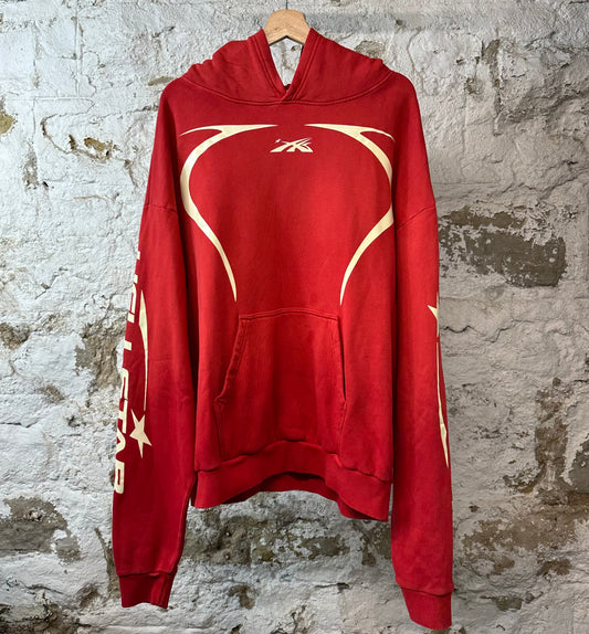 Hellstar Gel Hoodie Red Sz L