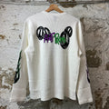 Matty Boy Anti Promo White Thermal Long Sleeve Sz S DS