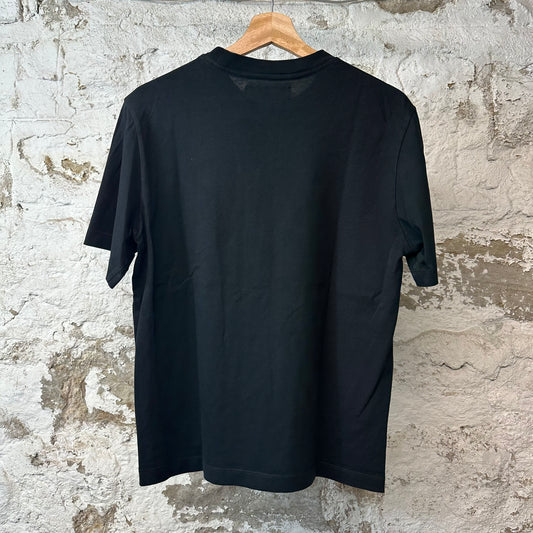 Amiri Cream Stagger Spell T-shirt Black Sz S