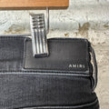 Amiri MX1 Cracked Blue Black Denim Jeans Sz 34