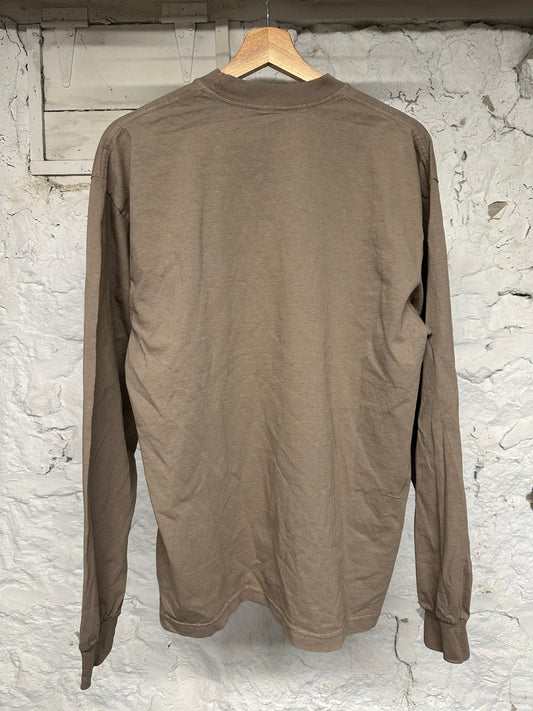 Kanye West Donda Brown L/S T-Shirt Sz M