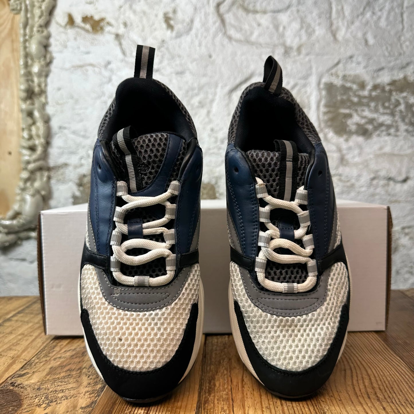 Dior B22 Blue White Black Sneaker Sz 6 (38)