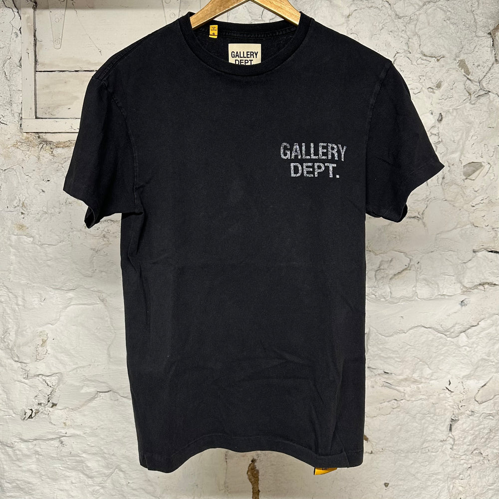 Gallery Dept Black White T-Shirt Sz S