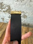 MCM Green Monogram Belt