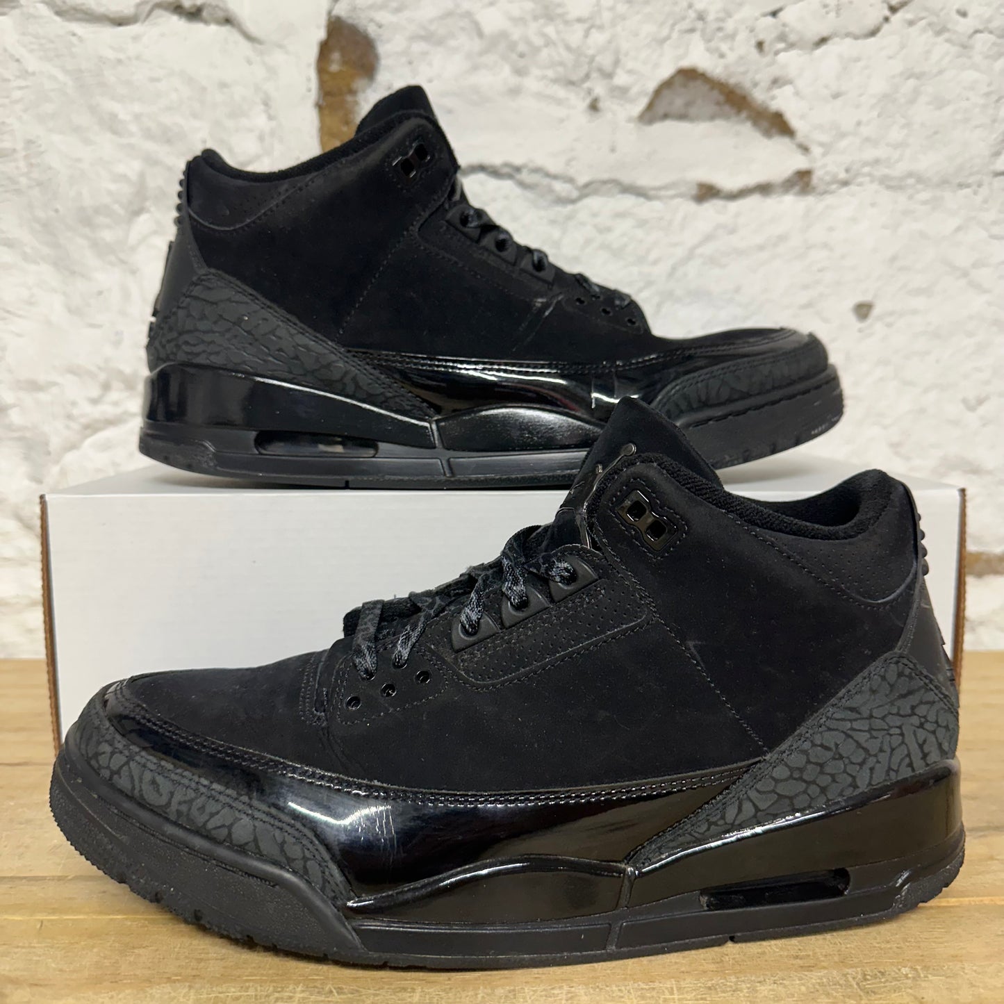 Air Jordan 3 Black Cat Sz 10.5