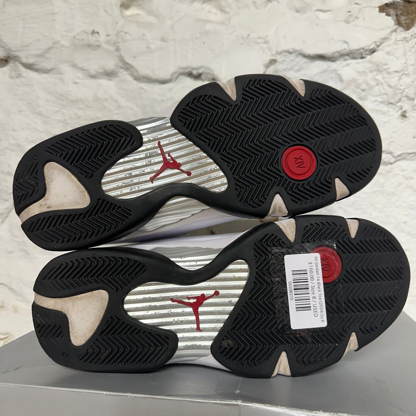 Air Jordan 14 Black Toe (2024) Sz 8