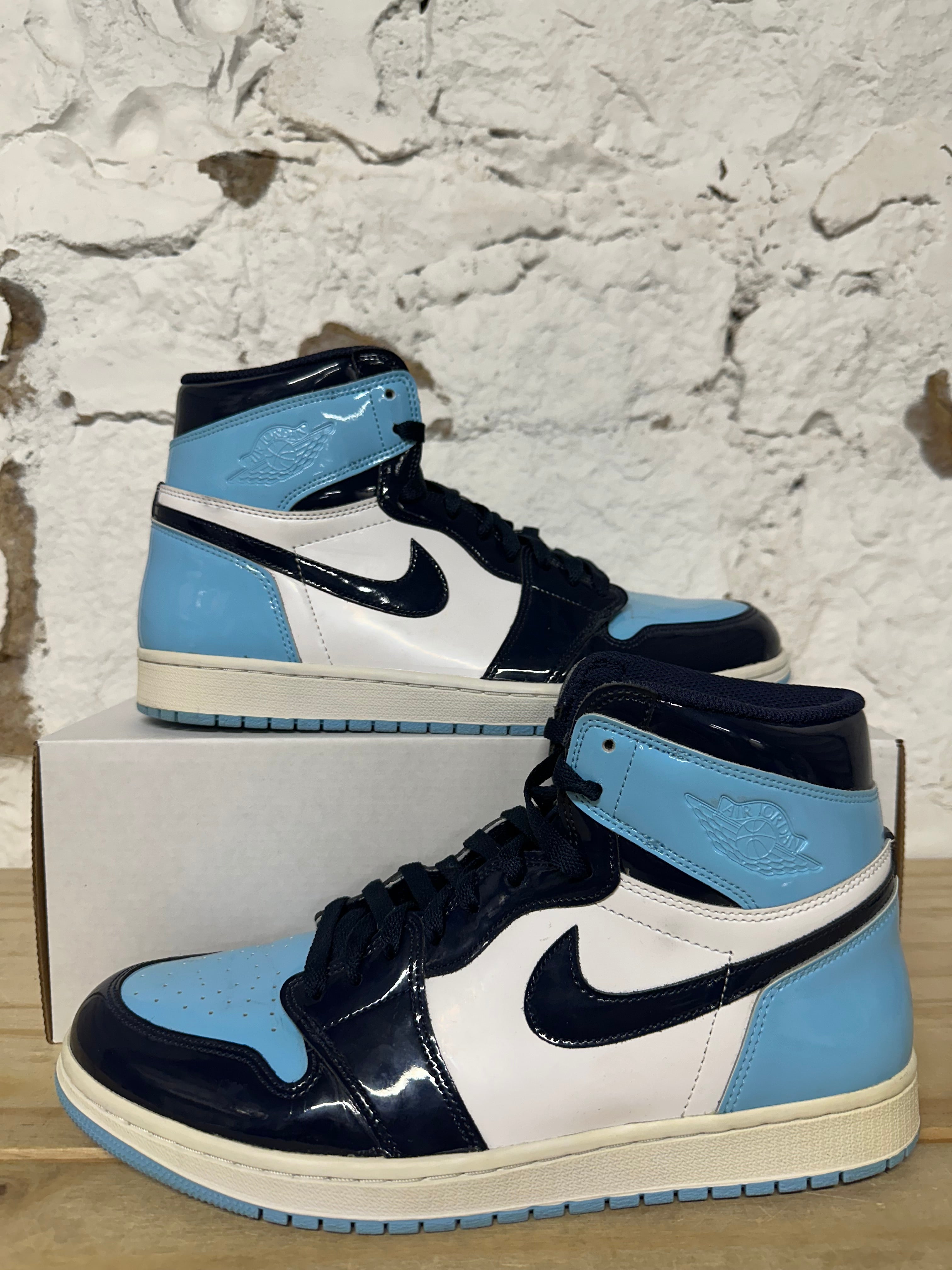 Air Jordan 1 High Blue Chill Sz 10.5 (12W)