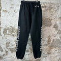 Chrome Hearts Script Spellout Black Sweatpants Sz S
