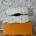 Louis Vuitton Brown Orange Runaway Sneaker Sz 10.5 (9LV)