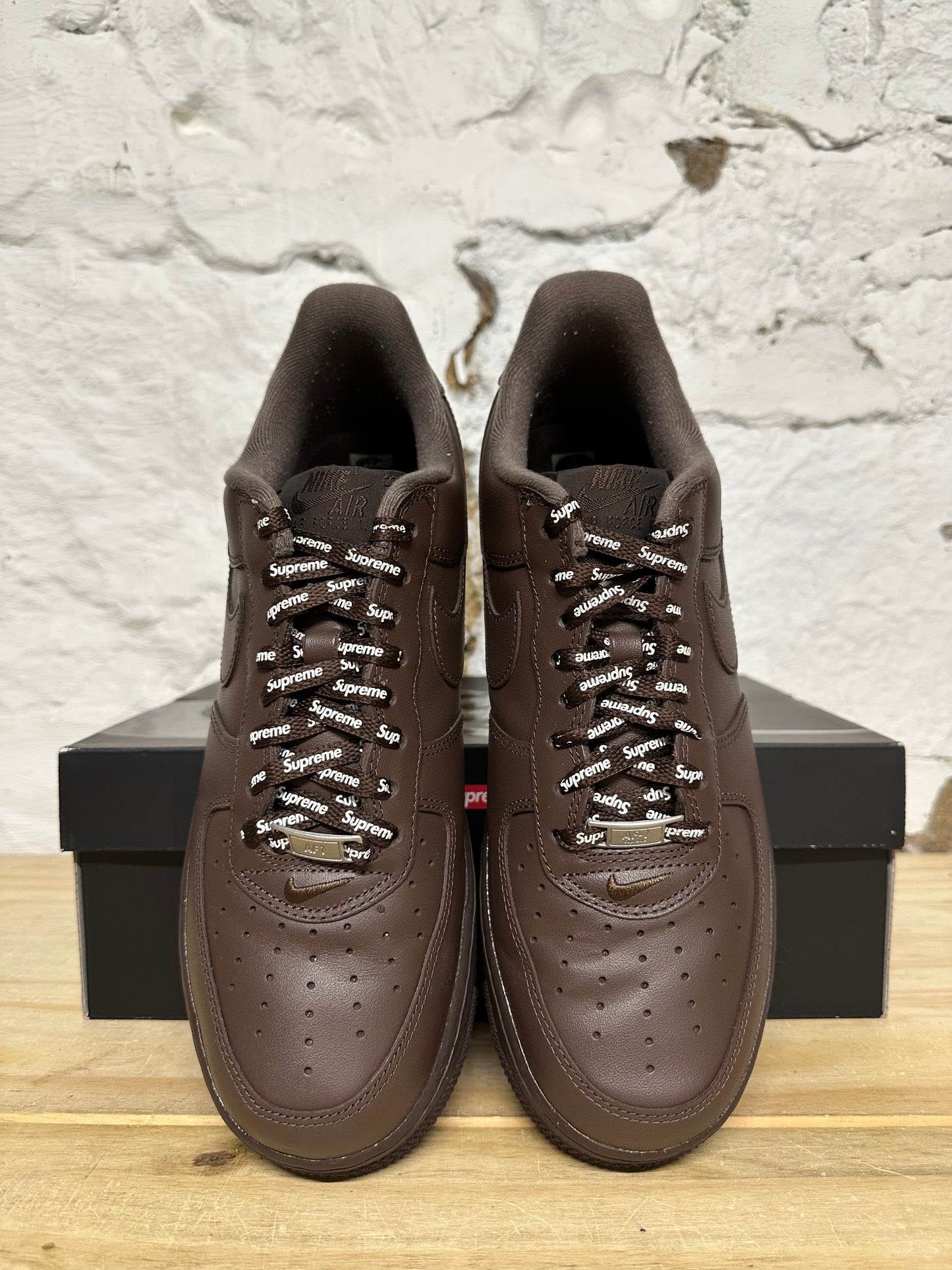 Nike AF1 Supreme Brown Sz 9