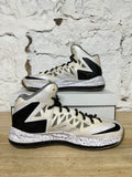 Nike Lebron 10 PS Elite White Gold Sz 12.5