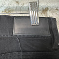 Amiri MX2 Black Patch Black Denim Jeans Sz 32