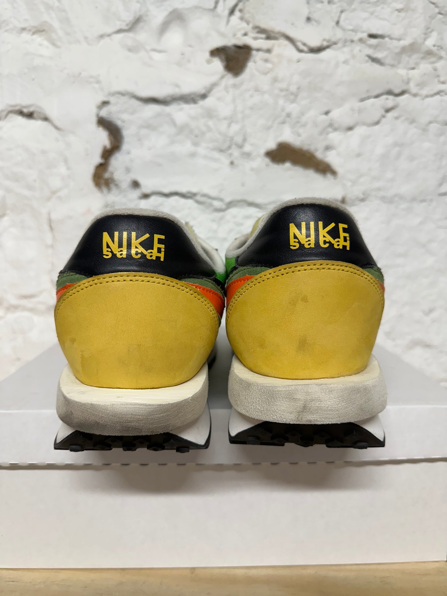 Nike Sacai LDWaffle Green Gusto Sz 14