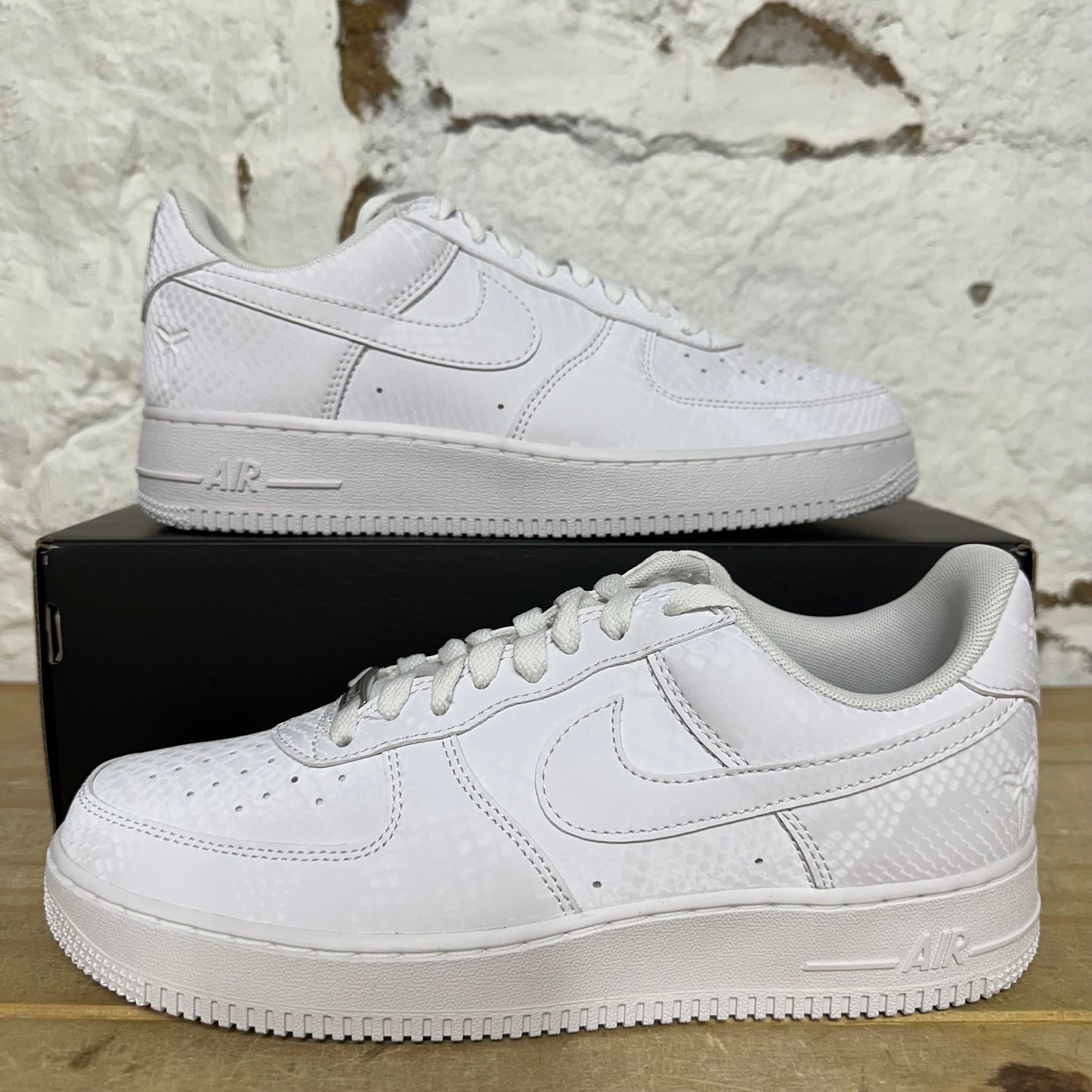 Nike Air Force 1 Low Kobe Bryant Forever White Sz 8.5 DS