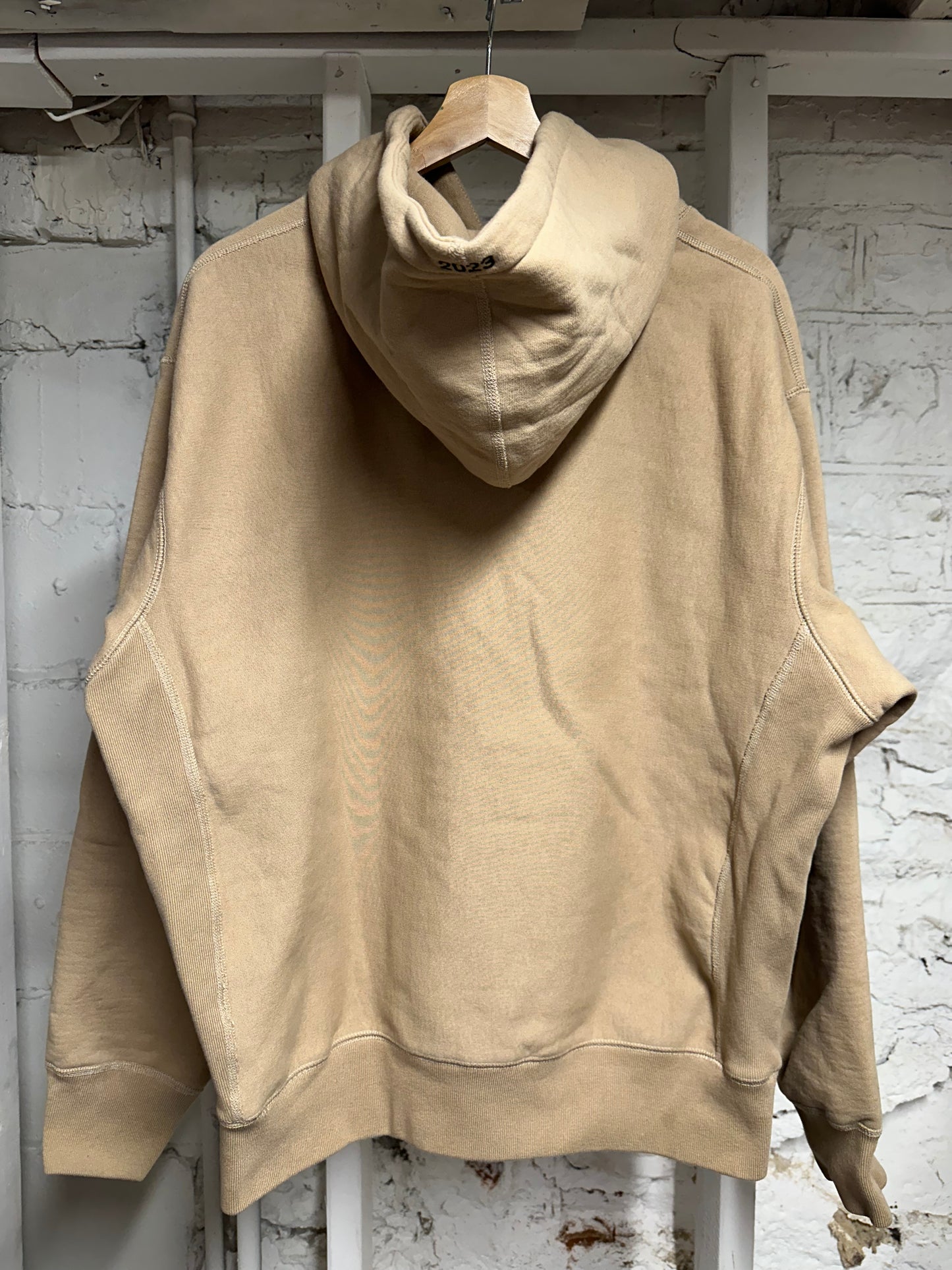 Supreme Motion Logo Brown Hoodie Sz M