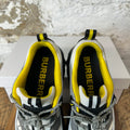 Burberry Arthur Black Grey Yellow Sneaker Sz 9 (42)