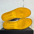 Air Jordan 1 Low Sail University Gold Black Sz 13