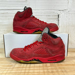 Air Jordan 5 Red Suede Sz 5.5Y