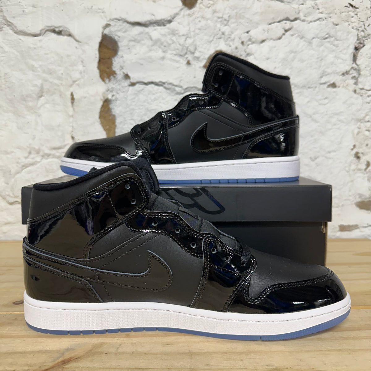 Air Jordan 1 Mid Space Jam Sz 13 DS